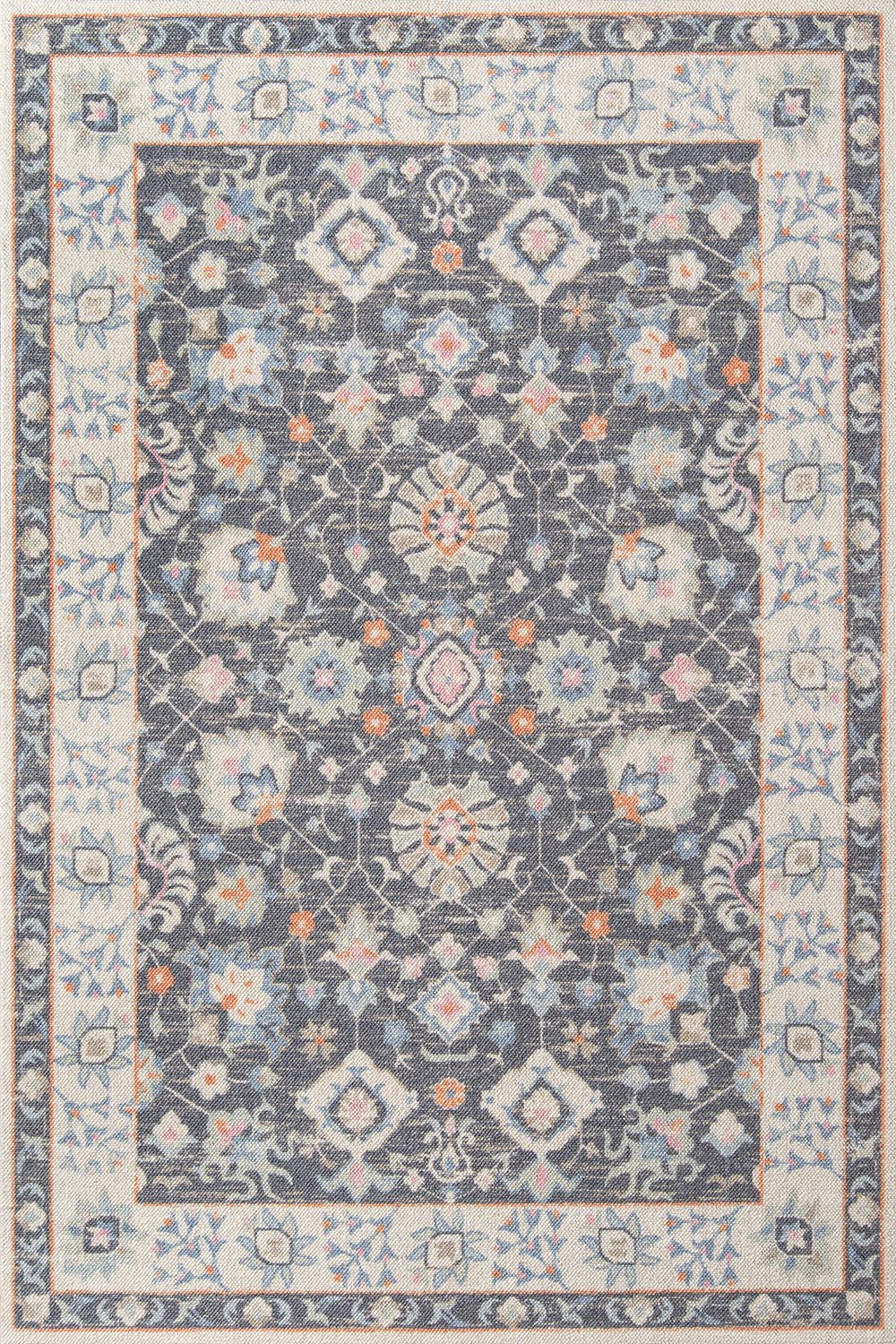 Anatolia 8 Vintage Charcoal Rug