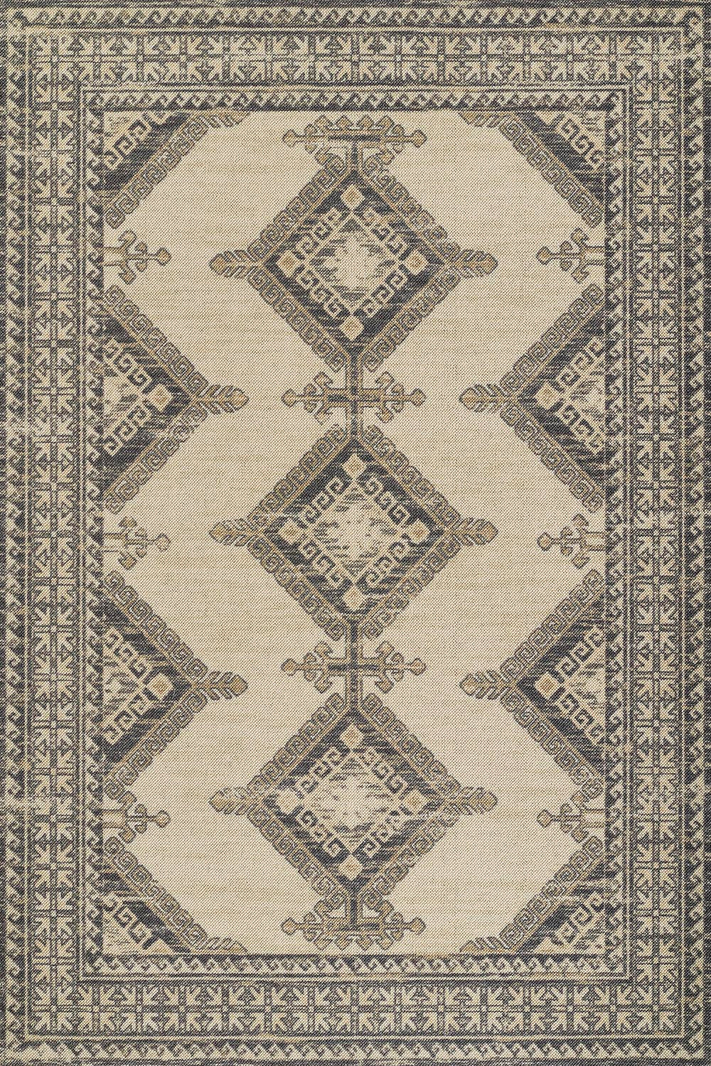 Anatolia 10 Vintage Charcoal Rug