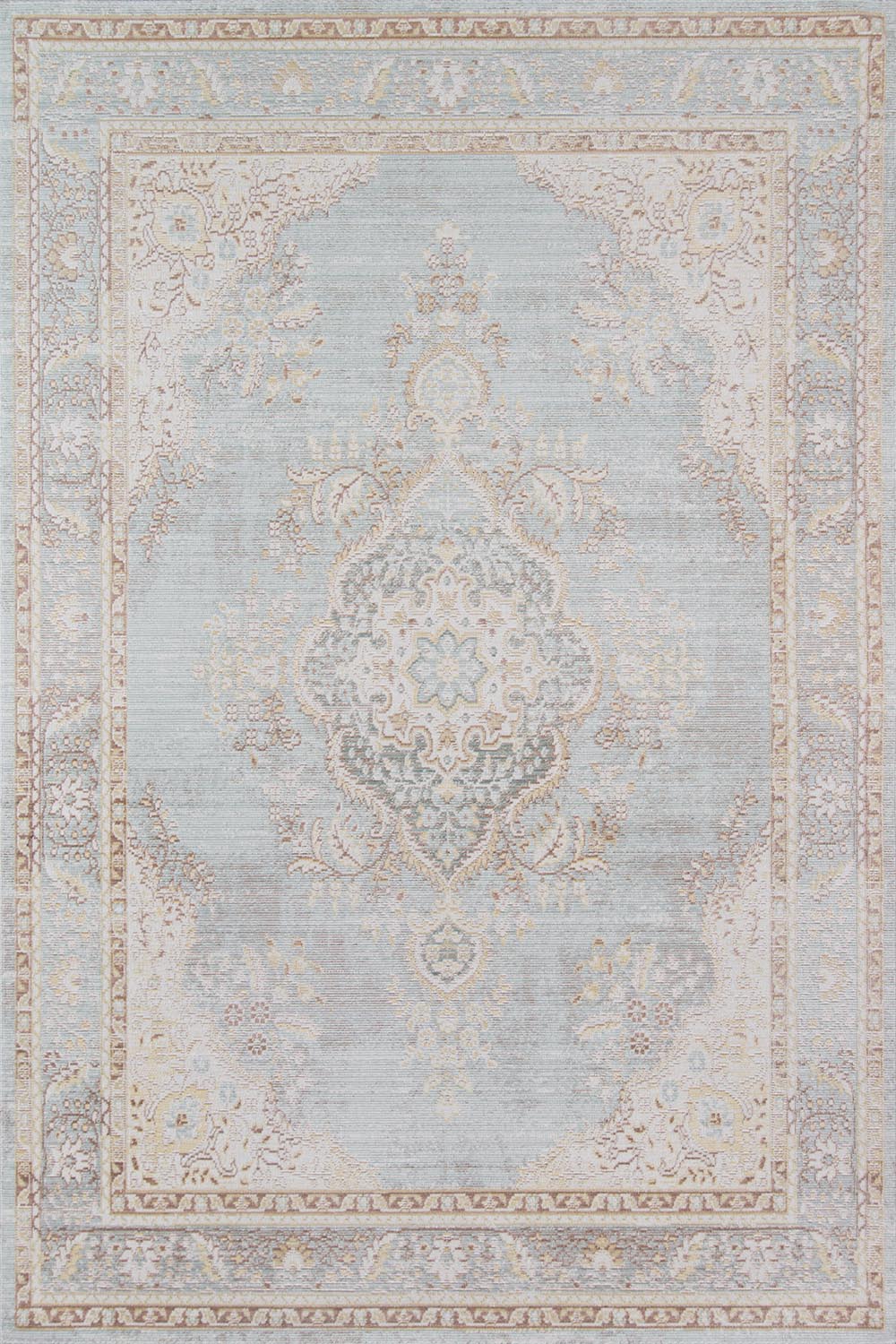 Isabella 1 Blue Vintage Pastel Rug