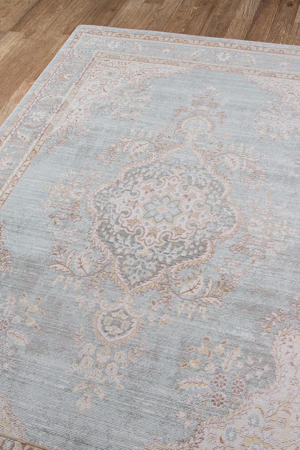 Isabella 1 Blue Vintage Pastel Rug
