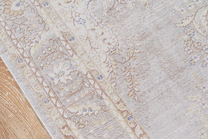 Isabella 1 Grey Vintage Pastel Rug