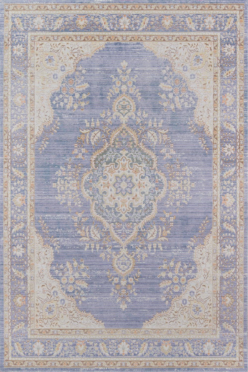 Isabella 1 Periwinkle Vintage Pastel Rug
