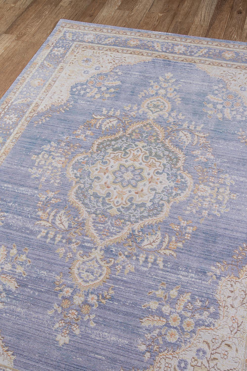 Isabella 1 Periwinkle Vintage Pastel Rug