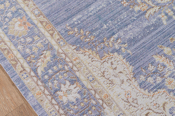 Isabella 1 Periwinkle Vintage Pastel Rug
