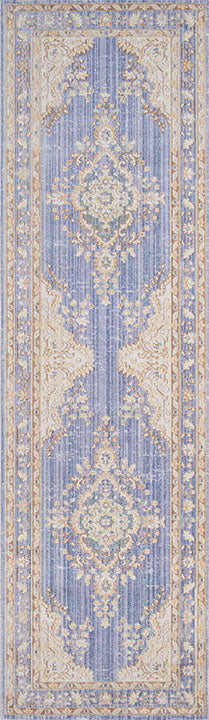 Isabella 1 Periwinkle Vintage Pastel Rug