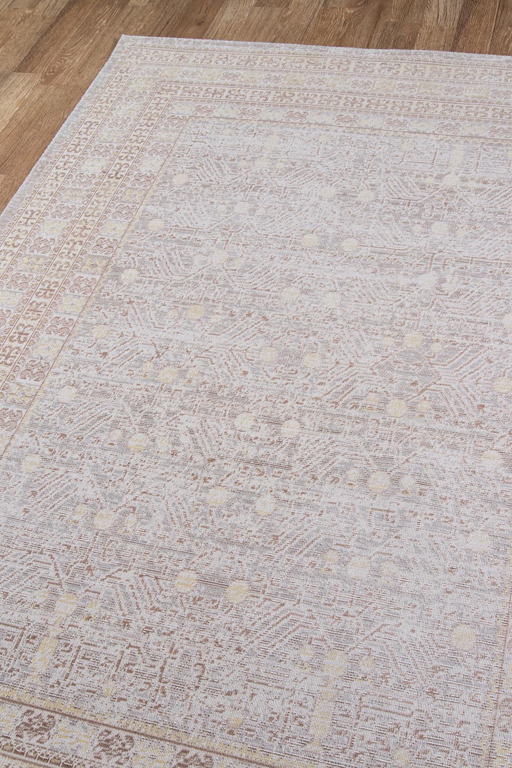 Isabella 2 Grey Vintage Pastel Rug