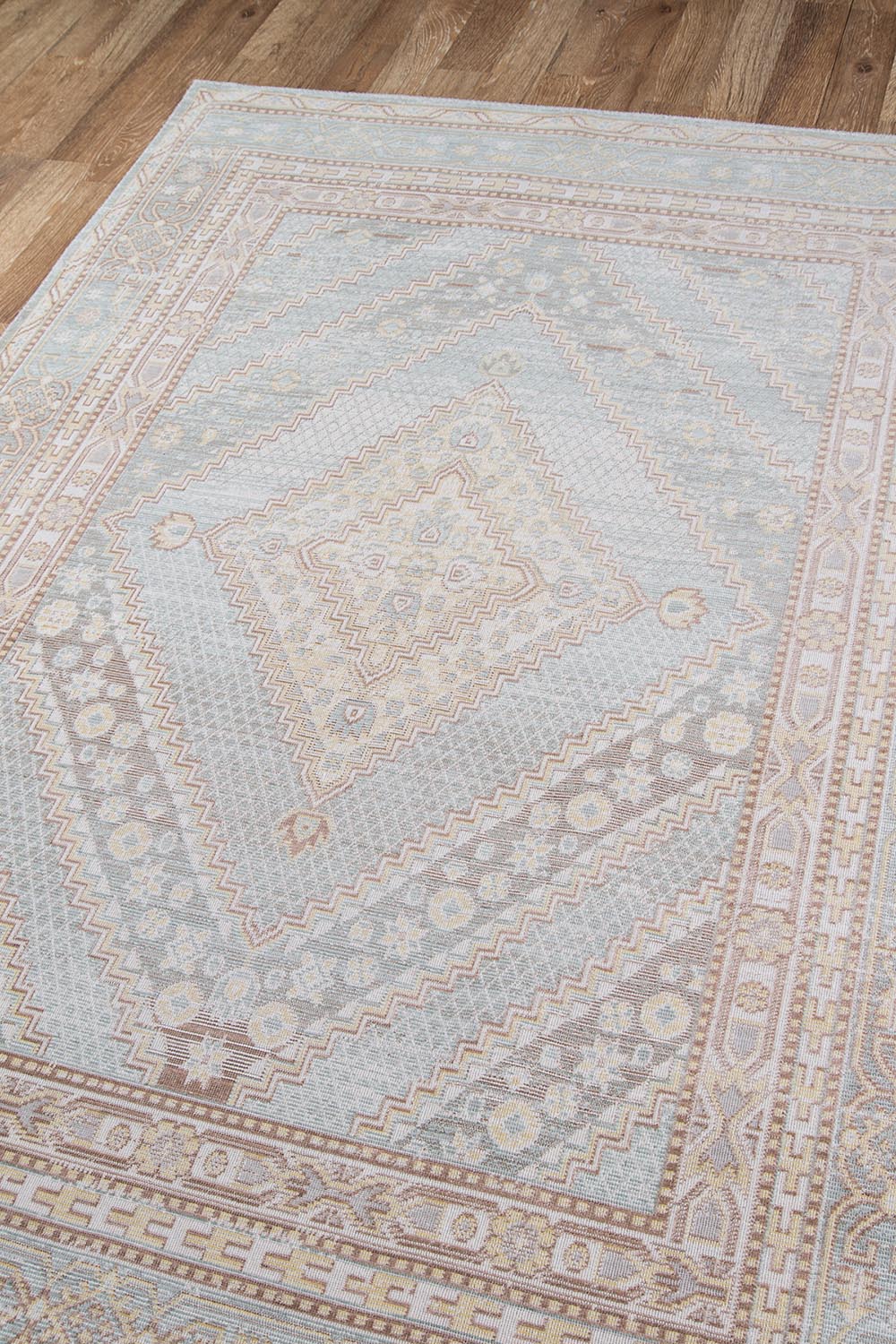 Isabella 7 Blue Vintage Pastel Rug