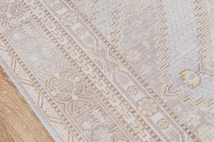 Isabella 7 Grey Vintage Pastel Rug