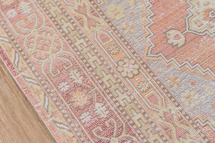 Isabella 7 Pink Vintage Pastel Rug