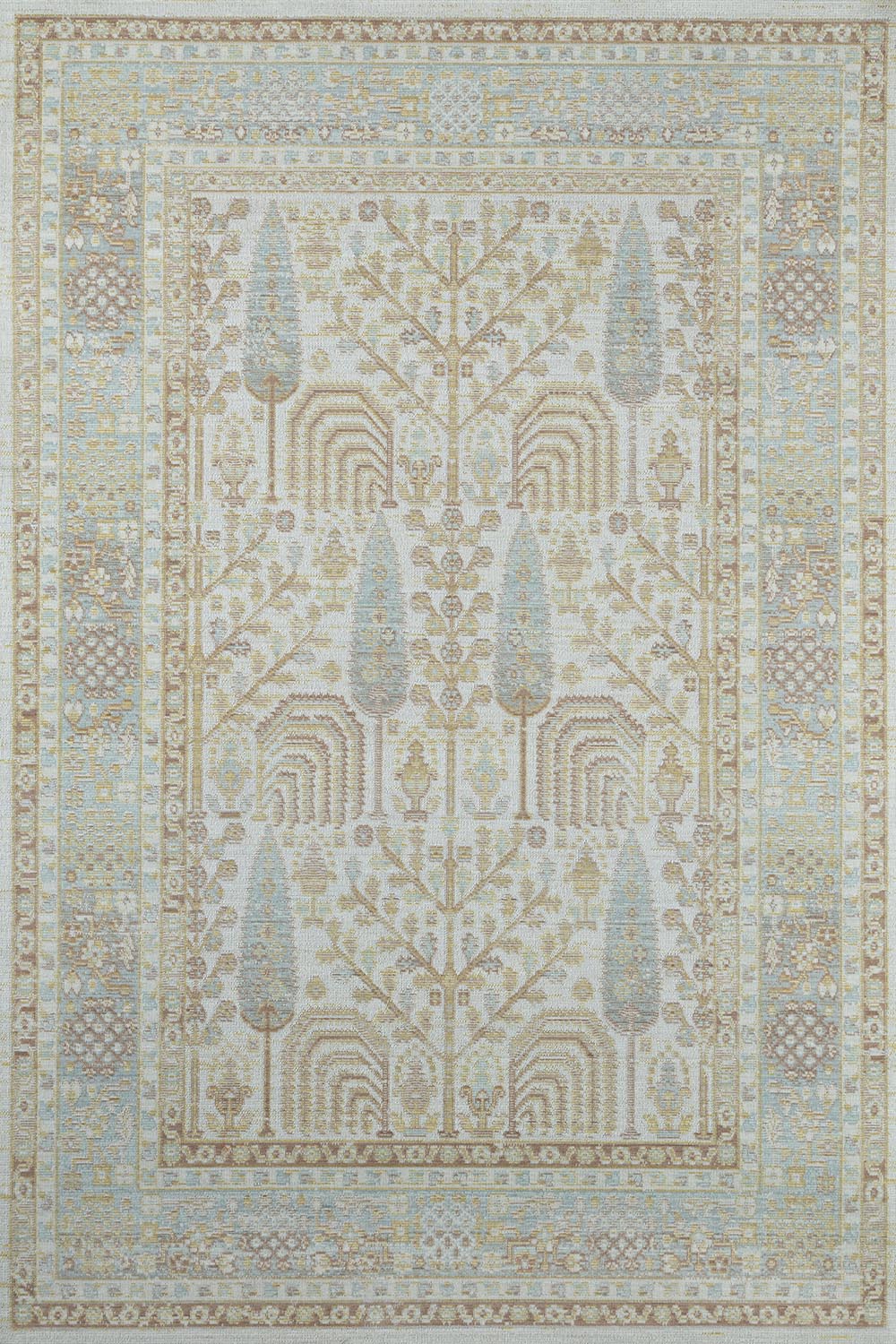 Isabella 8 Ivory Vintage Pastel Rug