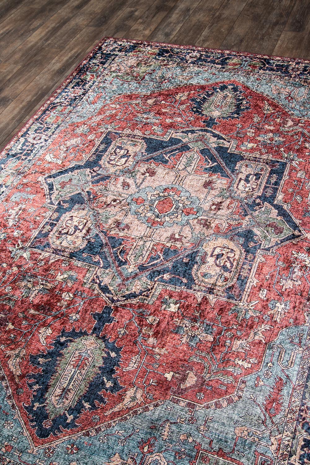 Karachi 3 Multi Traditional Rug