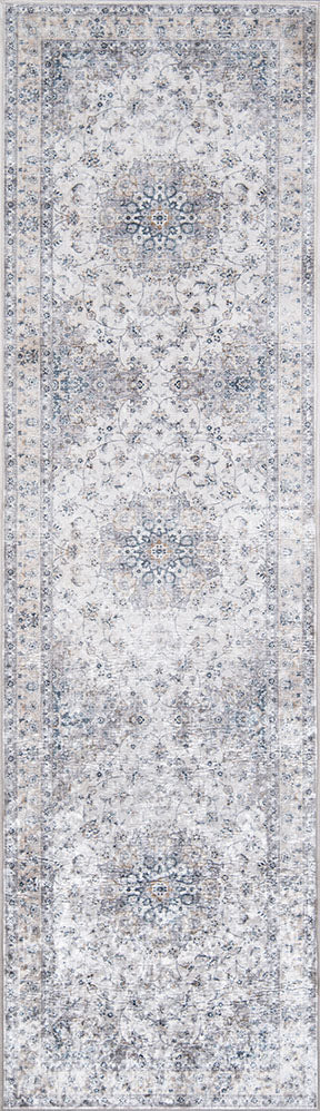 Karachi 7 Grey Traditional Rug
