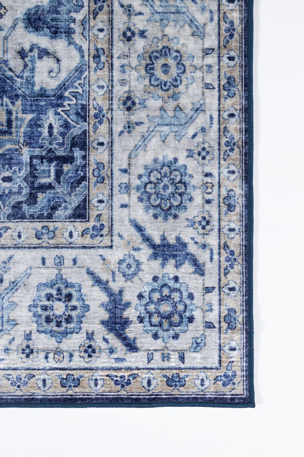 Karachi 8 Blue Traditional Rug