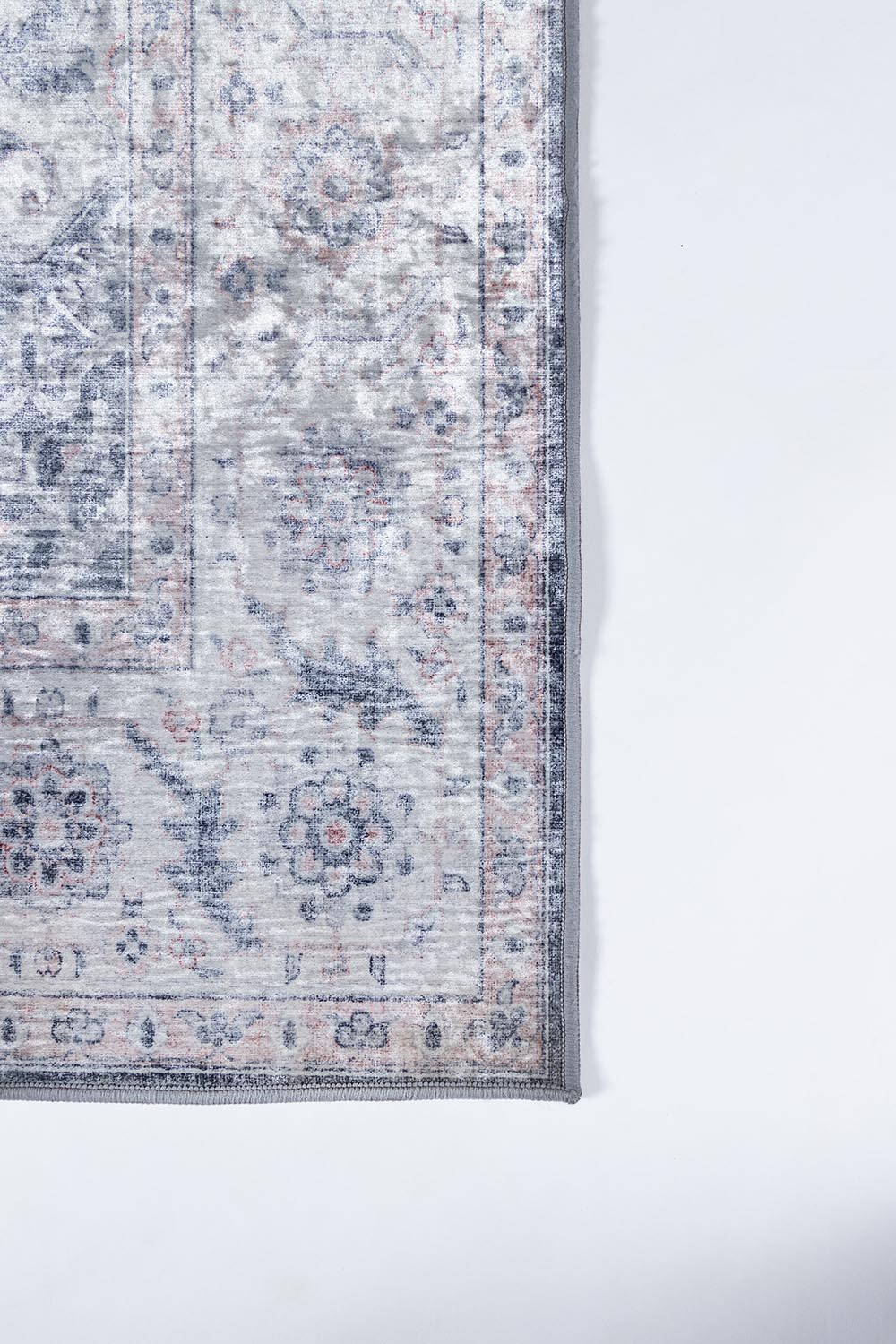 Karachi 8 Grey Traditional Rug
