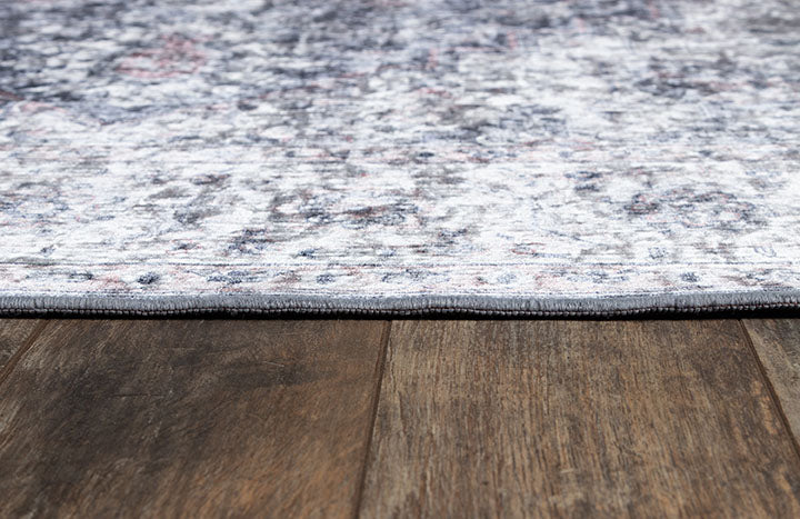 Karachi 8 Grey Traditional Rug