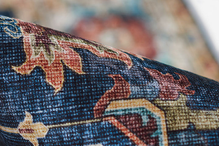 Karachi 9 Navy Traditional Rug