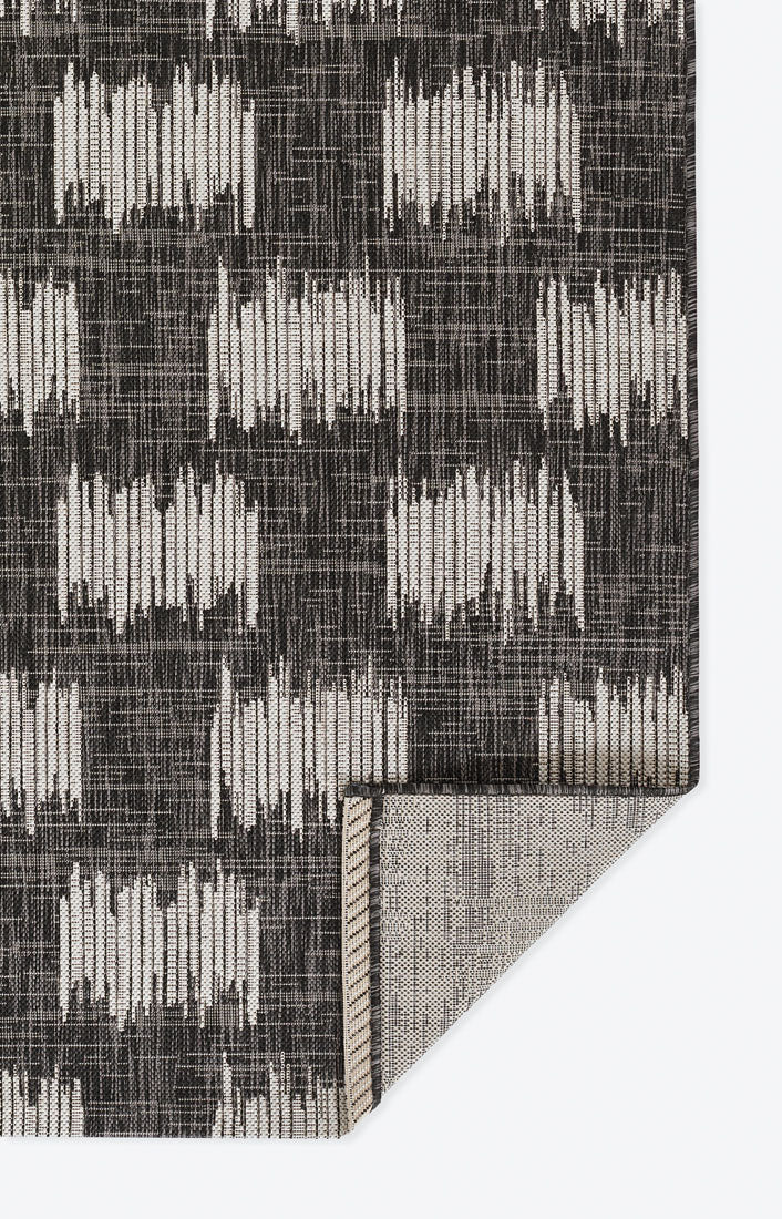 Villa Outdoor Rug Turin Charcoal