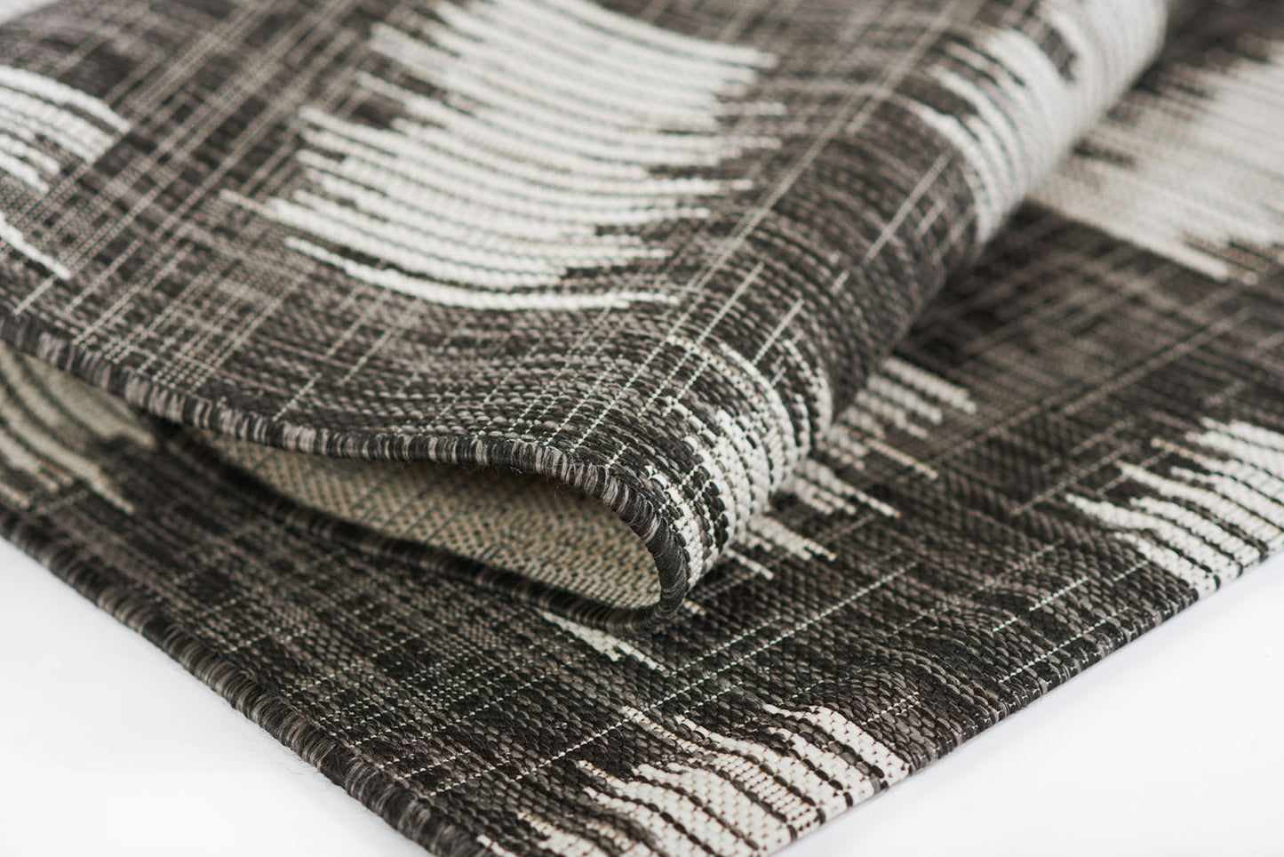 Villa Outdoor Rug Turin Charcoal