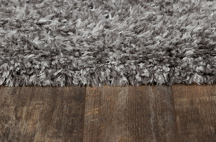Light Grey Shag Rug