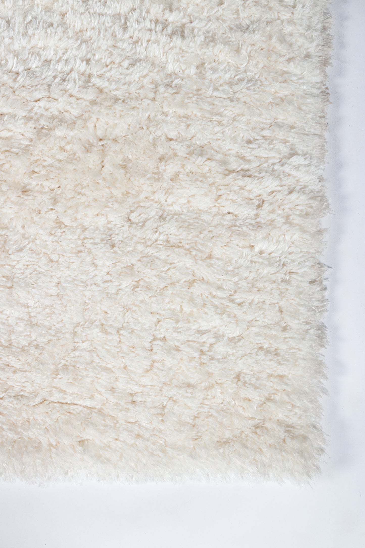 White Shag Rug