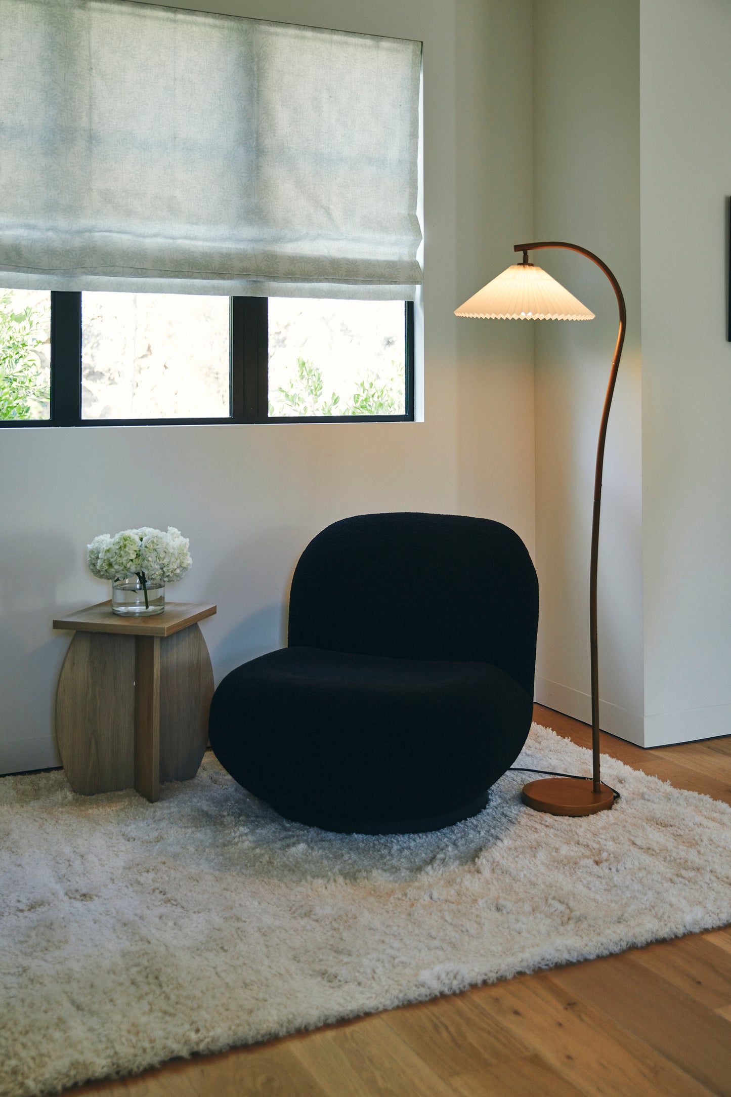 White Shag Rug