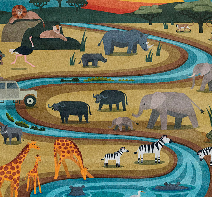 Kids Safari Rug