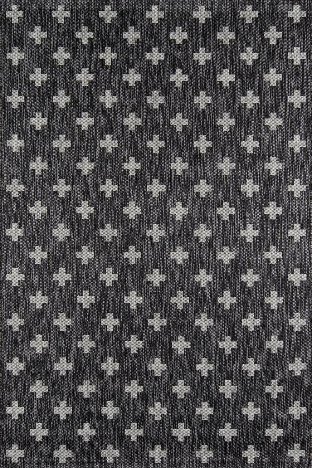 Villa Outdoor Rug Umbria Charcoal