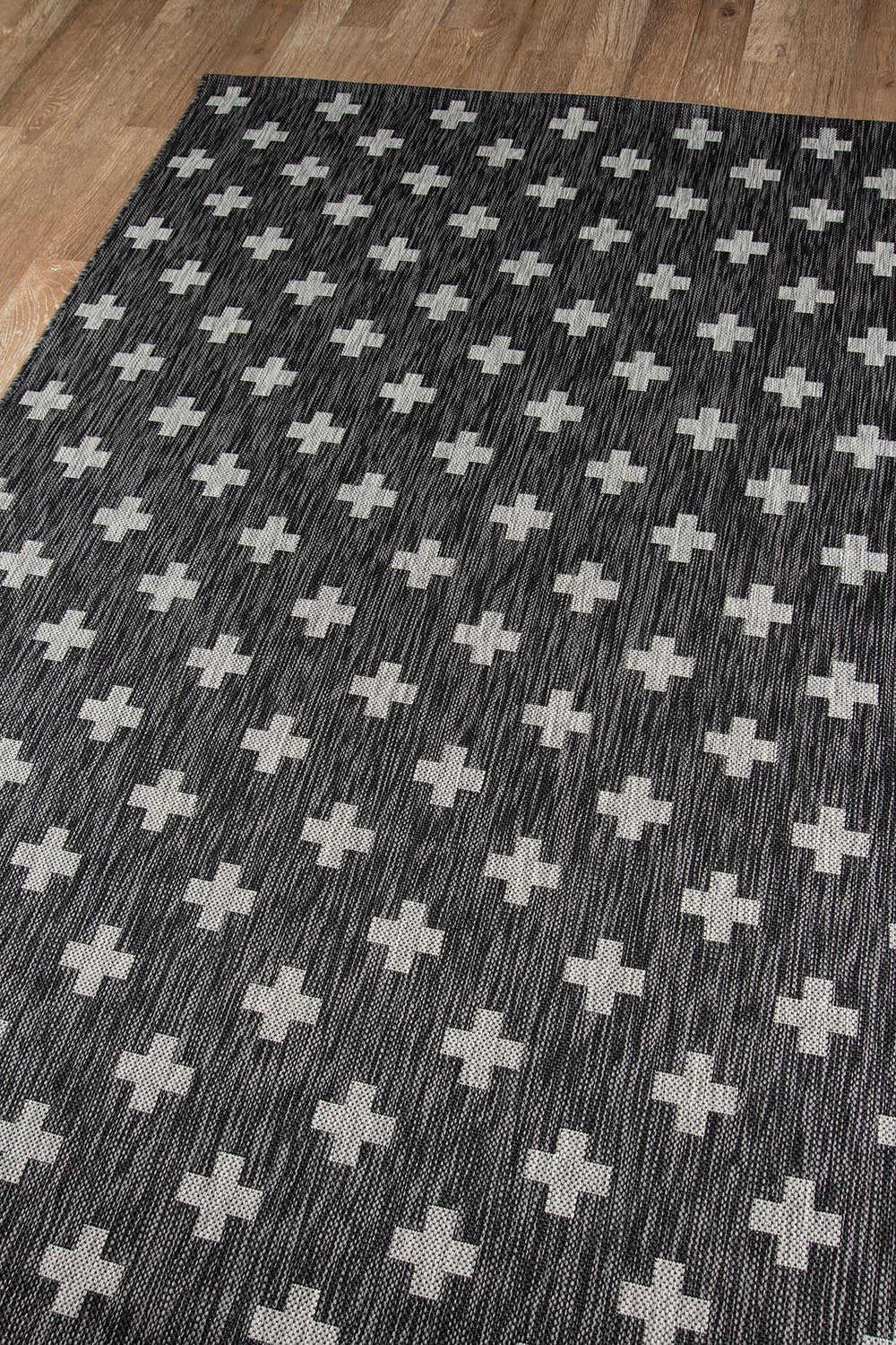 Villa Outdoor Rug Umbria Charcoal