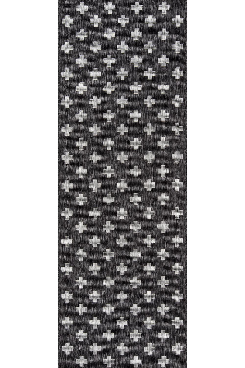 Villa Outdoor Rug Umbria Charcoal