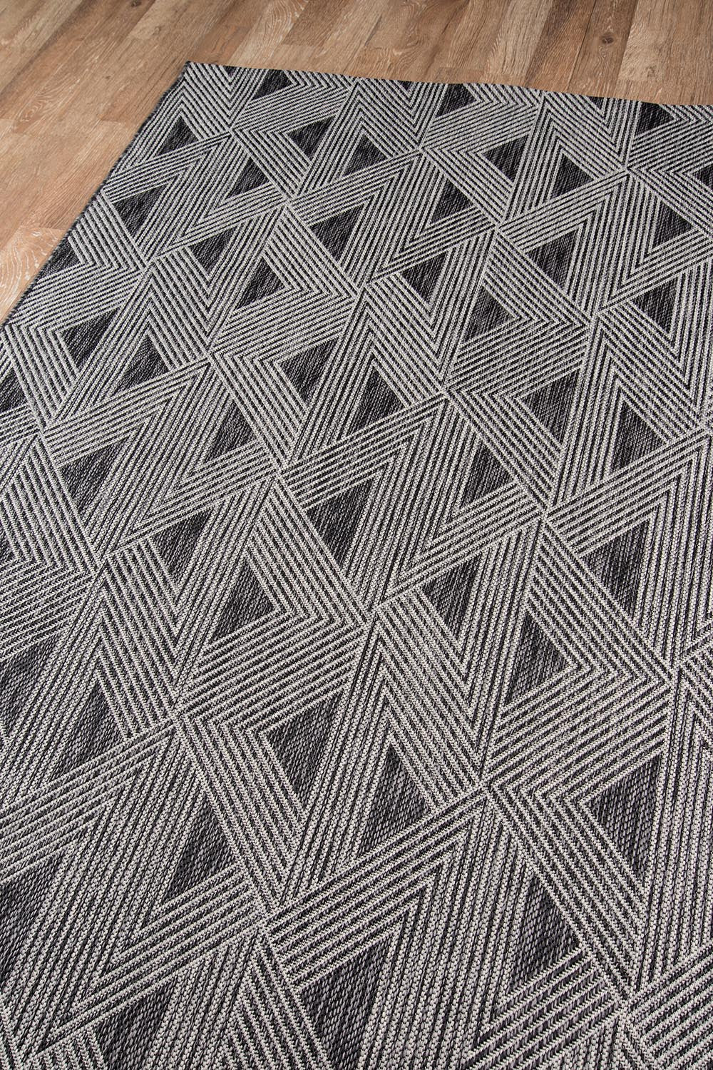 Villa Outdoor Rug Como Charcoal