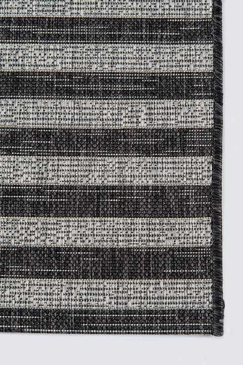 Villa Outdoor Rug Cavallo Charcoal