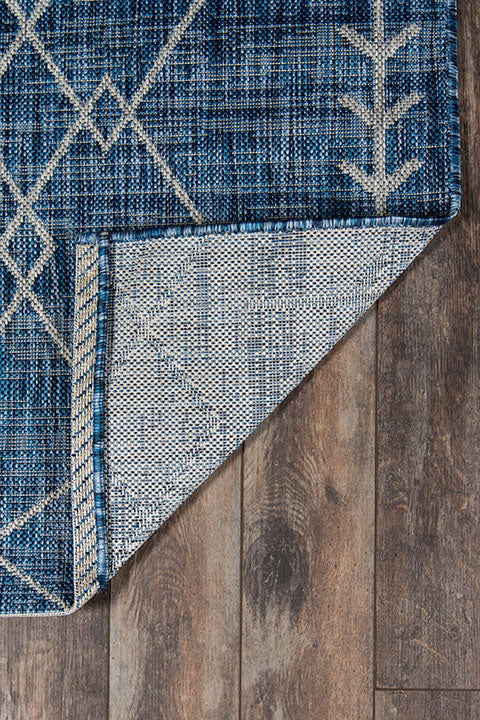 Villa Outdoor Rug Monaco Blue