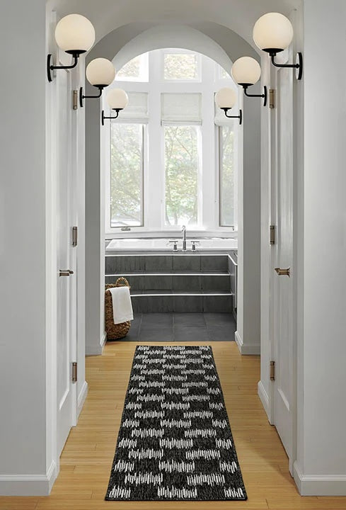 Villa Outdoor Rug Turin Charcoal