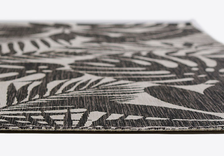Villa Outdoor Rug Salerno Charcoal