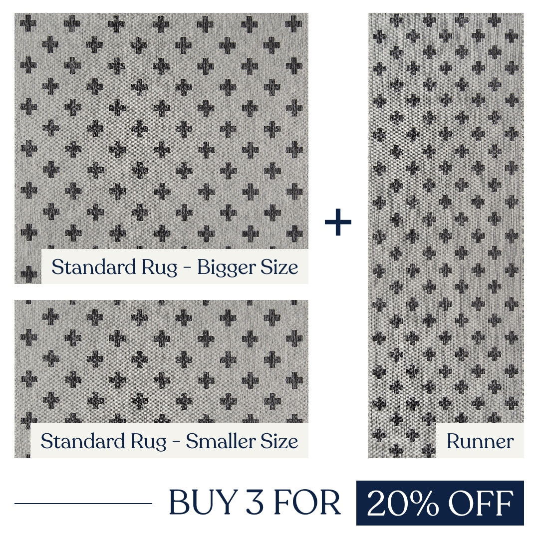 Villa Outdoor Rug Umbria Grey