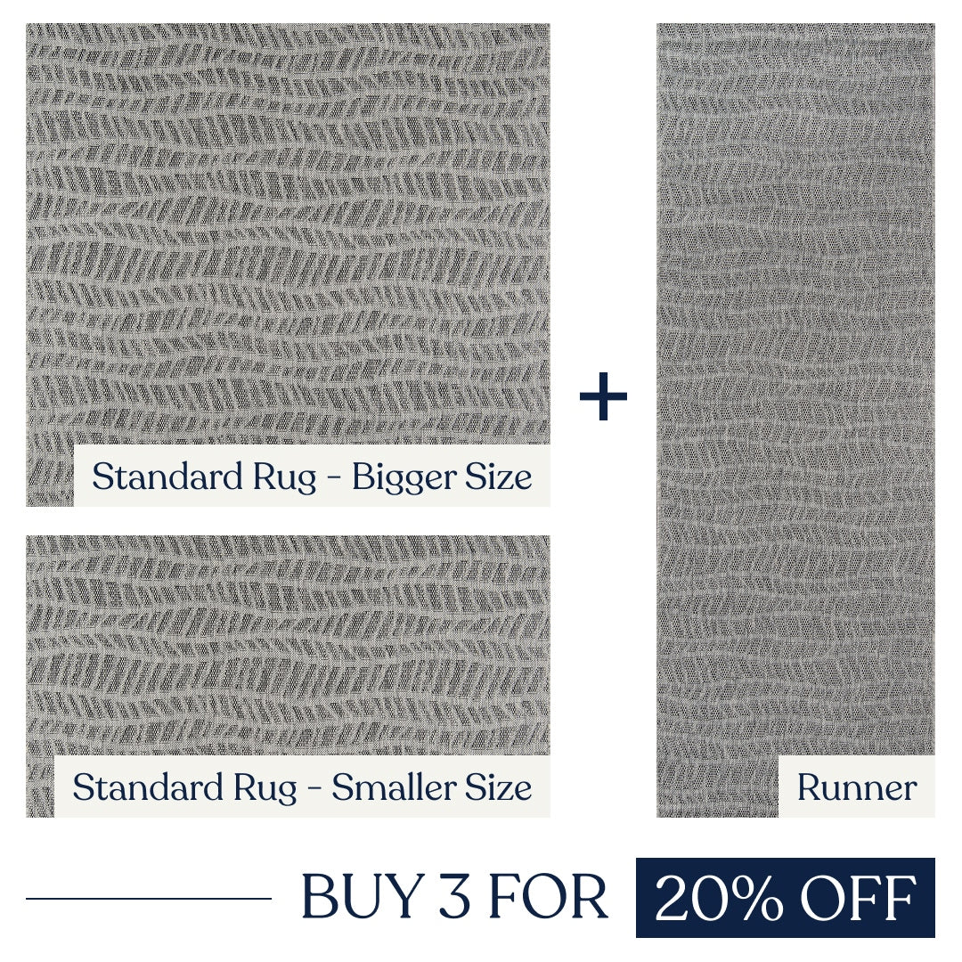 Villa Outdoor Rug Emilia Grey