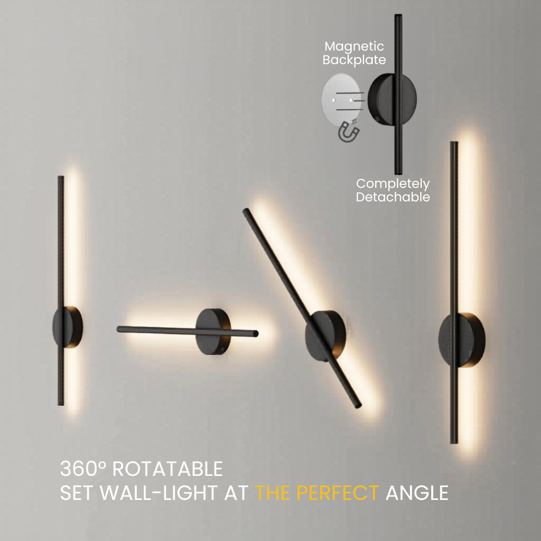 Rotatable Magnetic Wall Light