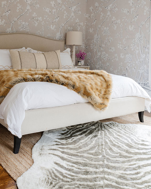 Acadia Zebra Grey Rug