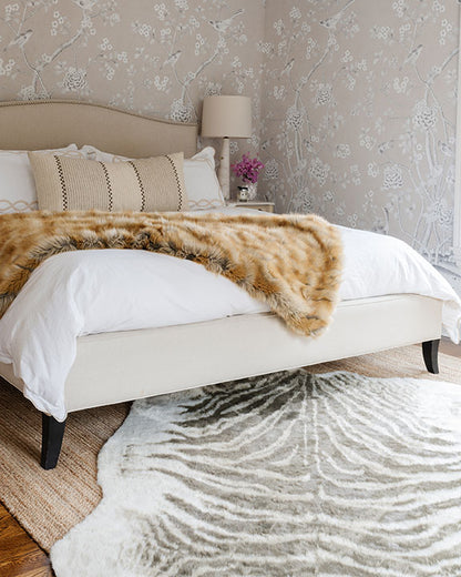 Acadia Zebra Grey Rug