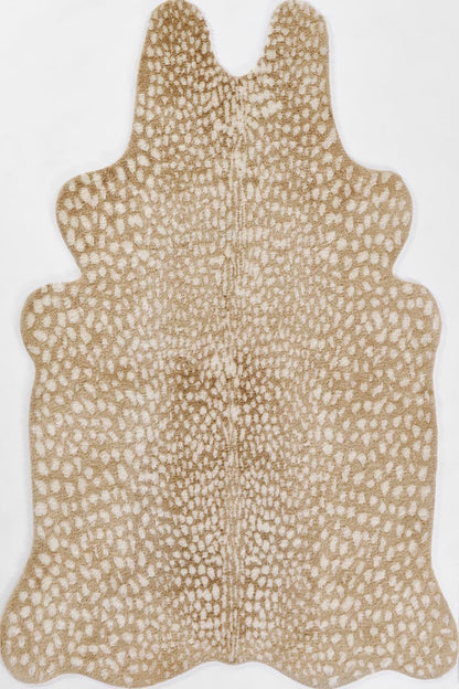 Acadia Cheetah Beige Rug