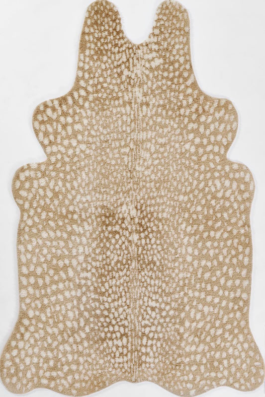 Acadia Cheetah Beige Rug