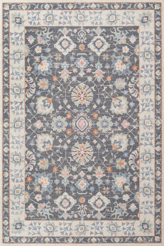 Anatolia 8 Vintage Charcoal Rug