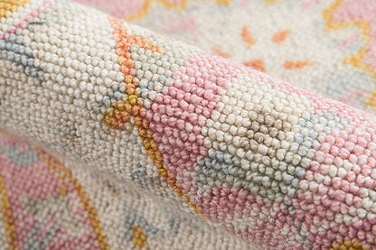 Isabella 8 Pink Vintage Pastel Rug