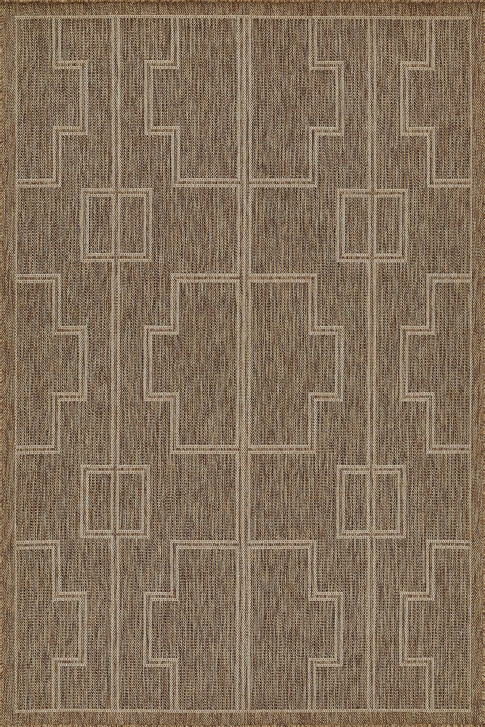 Hampton 1 Natural Moroccan Maze Rug