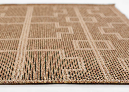 Hampton 1 Natural Moroccan Maze Rug