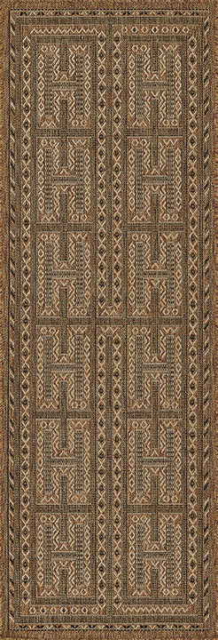Hampton 2 Natural Moroccan Maze Rug
