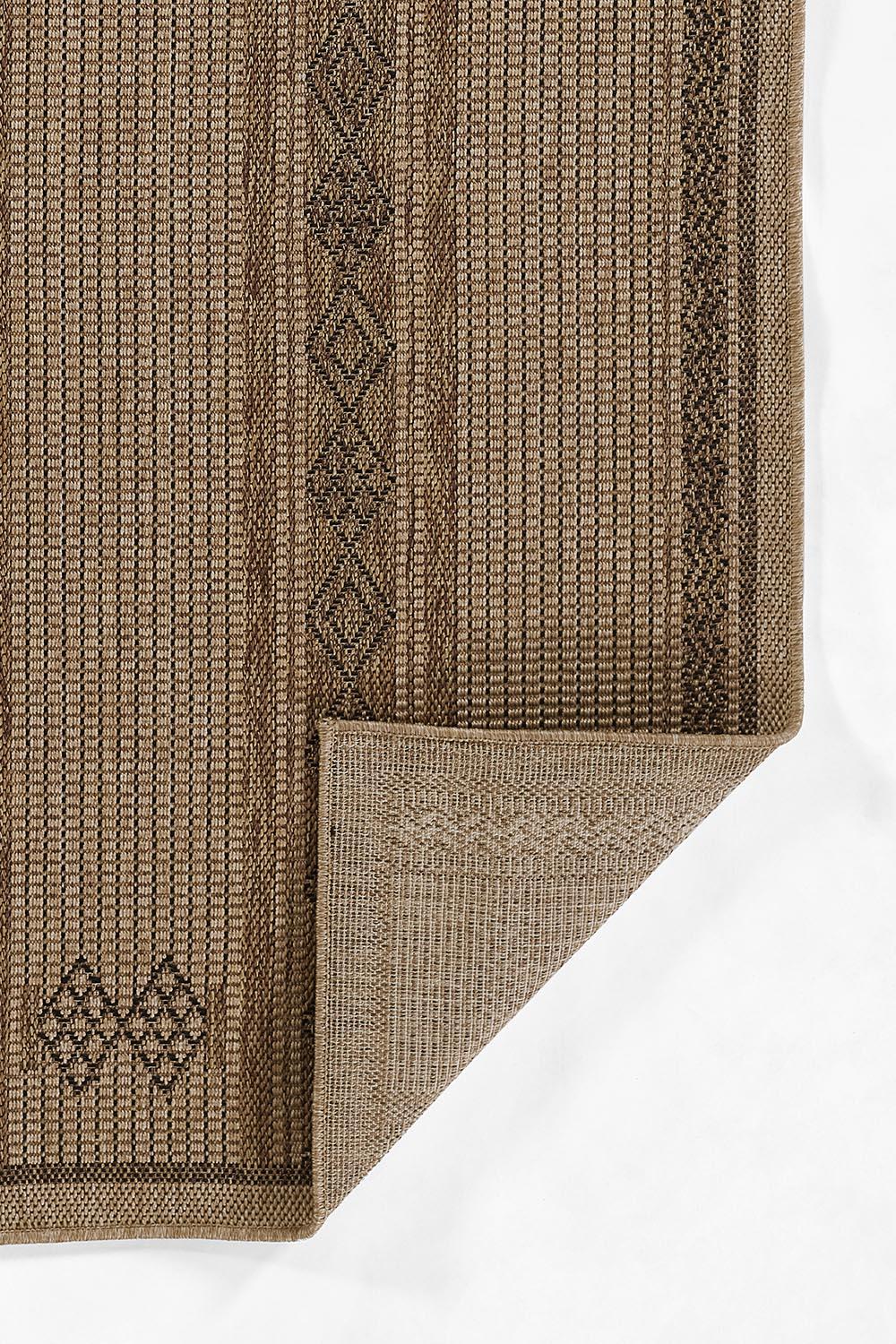 Hampton 6 Natural Moroccan Tuareg Stripe Rug
