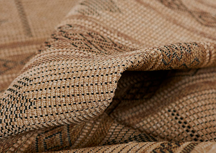 Hampton 6 Natural Moroccan Tuareg Stripe Rug