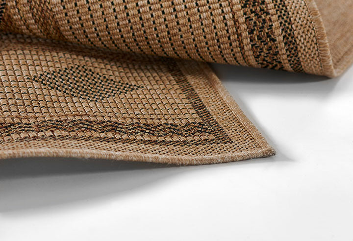 Hampton 6 Natural Moroccan Tuareg Stripe Rug