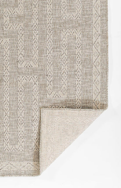 Hampton 8 Grey Moroccan Geometric Rug